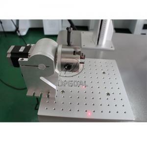 Quality 20W Aluminum Material Fiber Laser Marking Machine with Rotary Clamp for sale