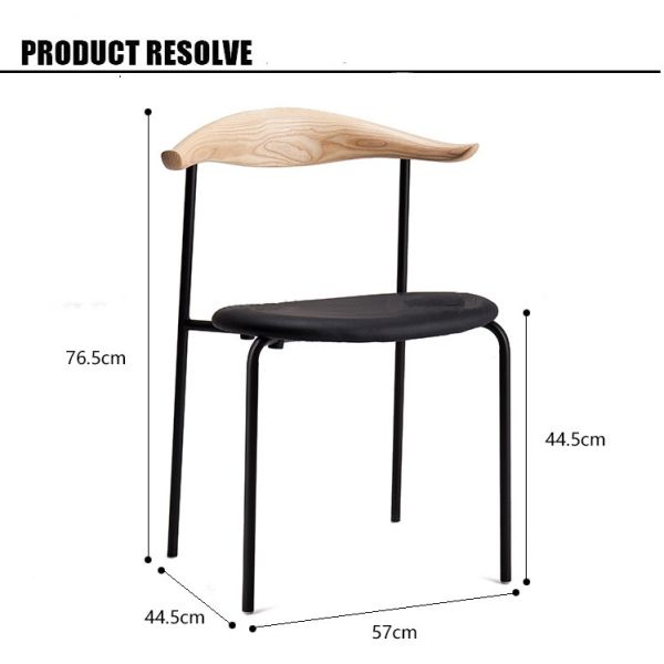 Replica Hans Wegner Chair Fashionable For Hotel / Restaurant / Home