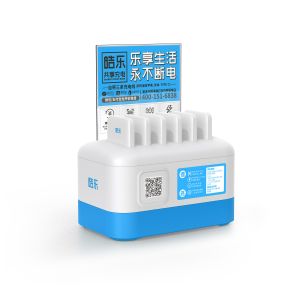 Quality ROHS Commercial Multiple Power Bank Station 5000mAh*6 ODM for sale