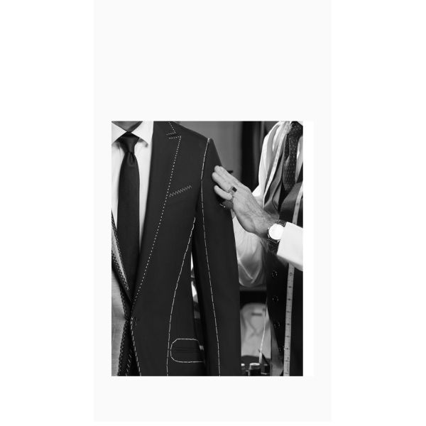 Men's Formal Suits Long Coats with Stand Collar and Professional Winter Business Design