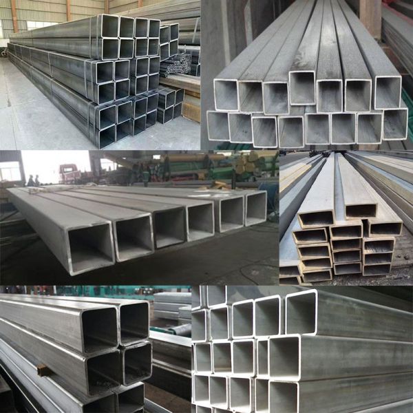 Square 1045 Galvanized Steel Pipe 16m Length BS1387 BS EN39 Standard