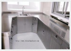 China Stainless Steel Laboratory Wall Bench For Cleanroom Resist Strong Acid And Alkali on sale