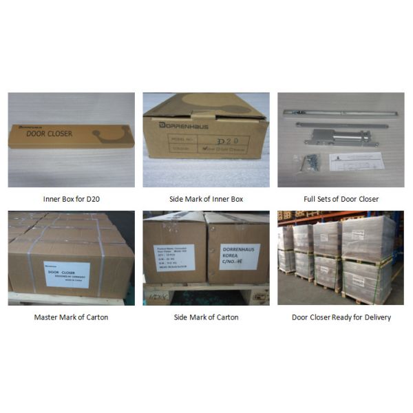 Silent Commercial Grade Hidden Door Closer D20 Smooth Running Lightweight