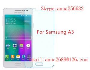 China Samsung A3 glass screen protector on sale