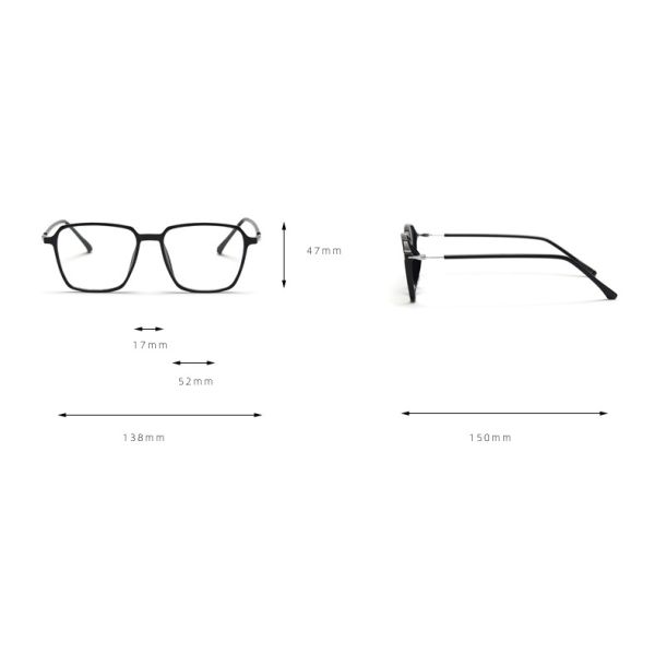Classic Anti Blue Ray Computer Glasses Men Women Optical