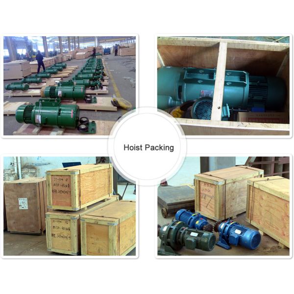 Construction Lightweight Electric Hoist 20m/Min Traveling Speed Easy Maintenance