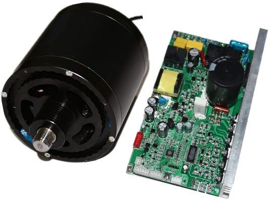 3 Phases 220VAC 4200 RPM Outer Rotor Brushless DC Motor