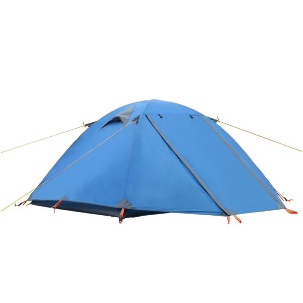 Lightweight 2 Person Camping Backpacking Tent With Carry Bag with Aluminum Pole 4 Season Camping Tent(HT6007)