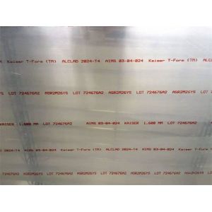 Buy cheap 2024 Aerospace Grade Aluminium Sheet Customized Thickness Square Shape from wholesalers