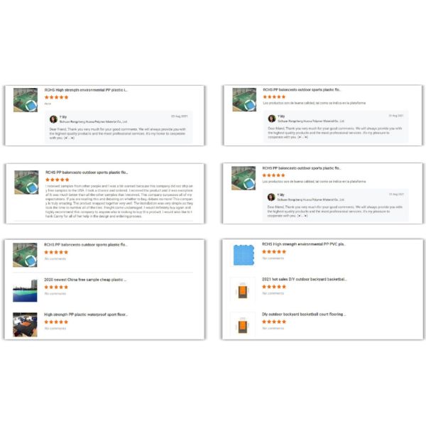 Pp Modular Interlocking Pickleball Sport Court Floor Tiles 3x3 Basketball Court Flooring