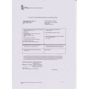 Jiangxi Sanjia Crafts & Gifts Co., Ltd Certifications