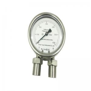 Quality High quality stainless steel indicator differential pressure gauge for sale