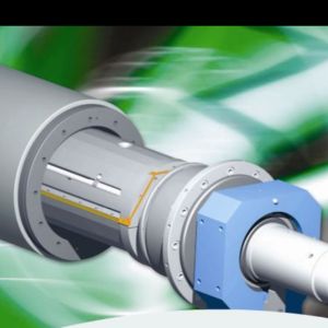 Quality Rubber Crowning Calender Roller Oil Circulation Customized Calendering Roll for sale