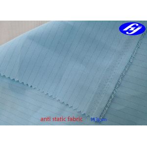 Quality 57/58&quot; Plain Weaving Polyester Anti Static ESD Fabric for sale