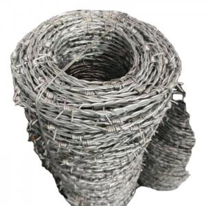 China 1.6mm 500m 25kgs/Roll Spiral Razor Wire Concertina Coil Wire For Protective on sale