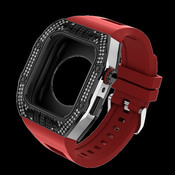 Exquisite Apple Watch Fancy Case Scratches Resistance Carbon Watch Case