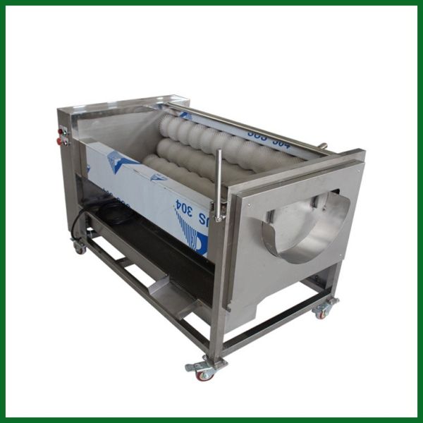Dust Remove SS304 Potato Peeling Cylindrical Roller Brush
