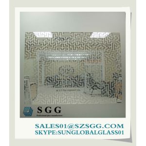 Quality Interior Frosted Glass Door for sale