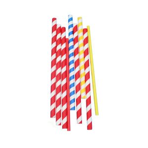 Disposable Party Supplies Paper Straws Juice Milkshake Smoothie Paper Straws