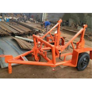 Quality Multifunction Underground Cable Tools 3 Tons cable drum trailer for transporting for sale