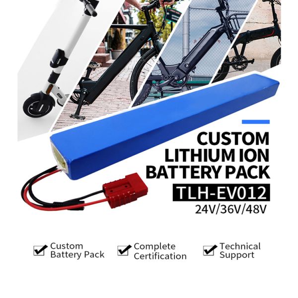 Customized 3.7V Lithium Ion Battery Pack Rechargeable For E Bike
