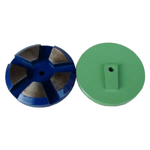 Durable 10mm Concrete Diamond Tools 3 Inch Diamond Polishing Pads For Klindex Machine