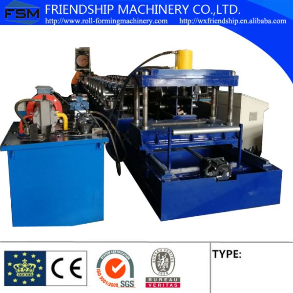 Automatic 300 Mm - 800 Mm Width Cable Tray Roll Forming Machines With 300 Ton Press Machine