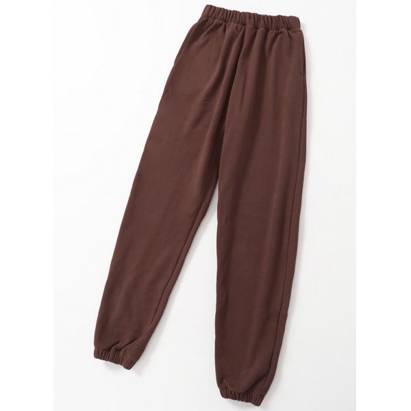 Hooded Loose Athletic Sets Long Sleeve Plush Hip Hop Street Wear Jackets Joggers