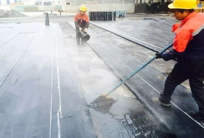 Non Curable Rubber Asphalt Waterproof Coating For Roof Potting And Bonding