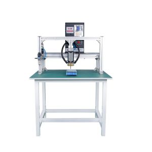 Quality Lithium Battery Pack Assembling Pneumatic Manual 18650 battery welding machine for sale
