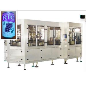 Quality 330ml Aluminum Can Hot Filling Machine for Juice for sale