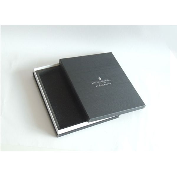 Recyclable Rigid Cardboard Boxes , Glossy White Collapsible Gift Boxes