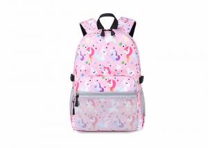 China Pink Unicorn 3pcs Lightweight School Backpack Girls Backpack for Kids Schoolbag on sale