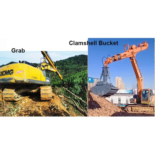 Red 20 ton Excavator Telescopic Arm Excavator Three Section Telescopic Boom For Hitachi Komatsu Cat