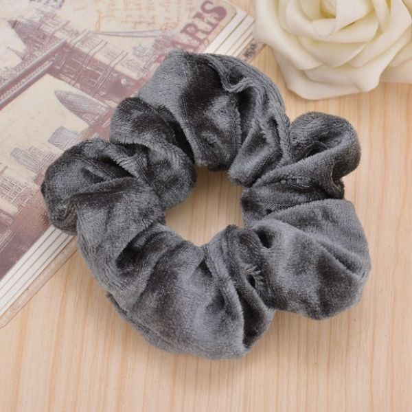 Vintage Other Silk Products 0.03kg 6cm Large Velvet Scrunchies