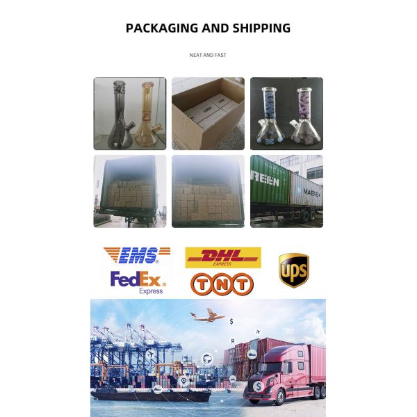 Pineapple High Temperature Borosilicate Glass Hookah Glass Water Pipe With 14mm Bowl