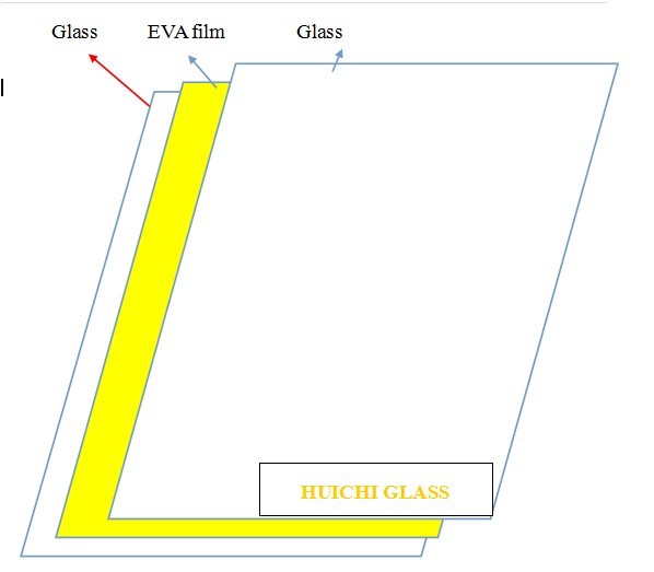 EVA vacuum heating machine for laminating glass