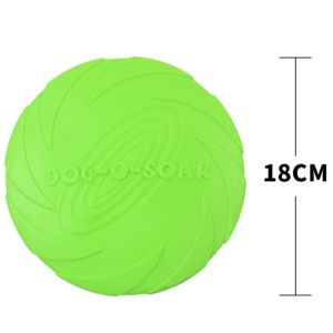 Pet Frisbee Toy Interactive Training Toys Soft Rubber Dog Toys