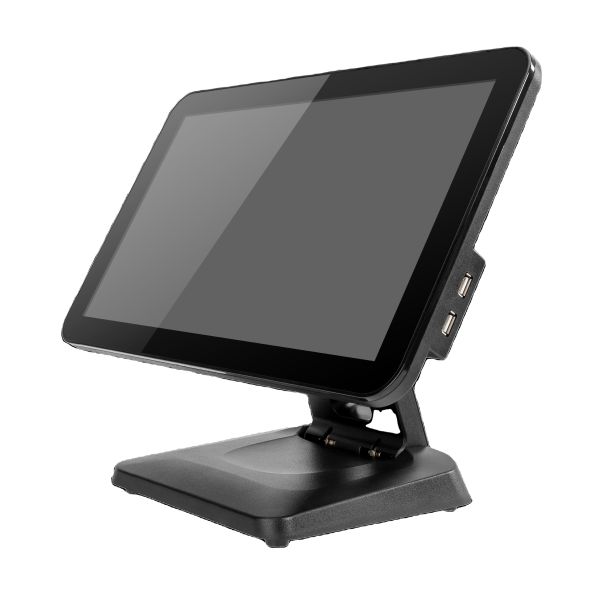 15.6 Inch Foldable Metal POS Terminals with LED Customer Display and SDK Function