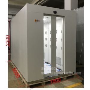 Quality Automatic induction door carg air showers clean room equipment for sale