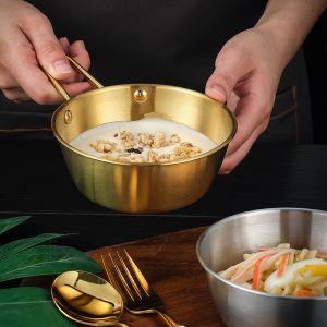 304 Stainless Steel Cookware Sets Bowl For Serving Makgeolli