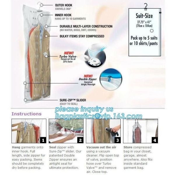 zipper travelling bag, zipper storage pocket, zipper fresh protection package, vacuum storage bags for travel, bagplasti