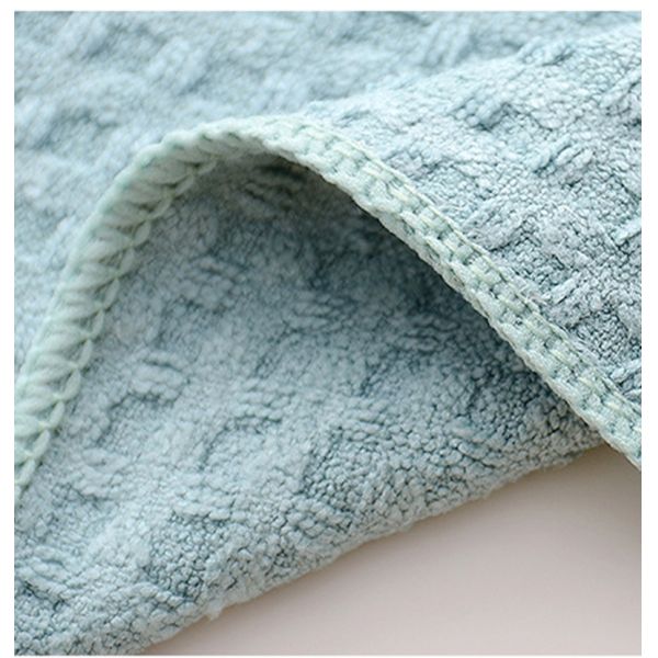 100% Cotton Hand Towel Absorbent and Sustainable Striped Pattern for Sensitive Skin