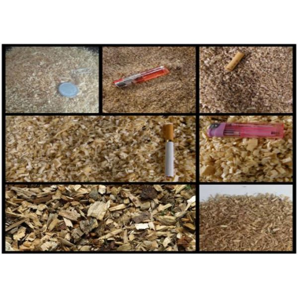 Double Shaft 55KW 10m3/H Wood Sawdust Machine 2