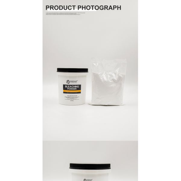 500g Ammonia-Free Hair Bleach Powder - 8+ Lift Dust-Proof Formula, GMP Certified, Bulk Developer Factory Supply