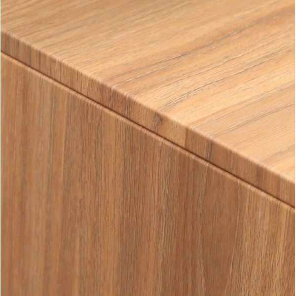 KD Wood Color 0.5mm Steel Storage Locker