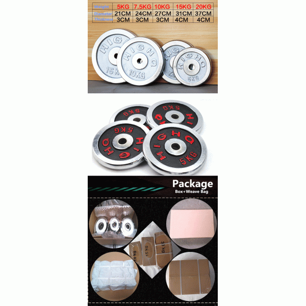 Cast Iron Weight plates Dumbell Weight Plates Gym Weight Plate