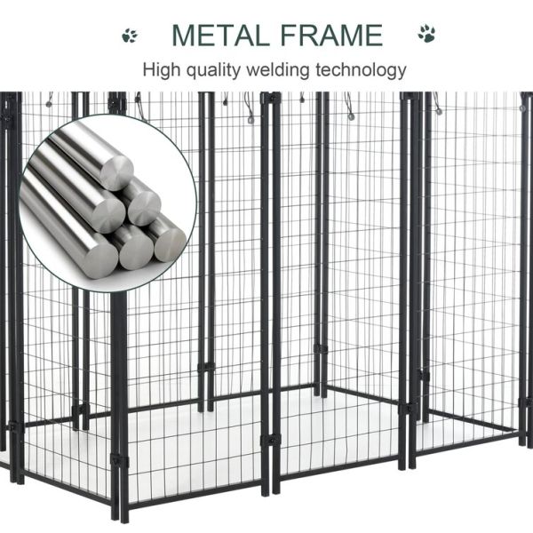 4ftx6ftx6ft Outdoor Heavy Duty Dog Cage Pet Playpen House