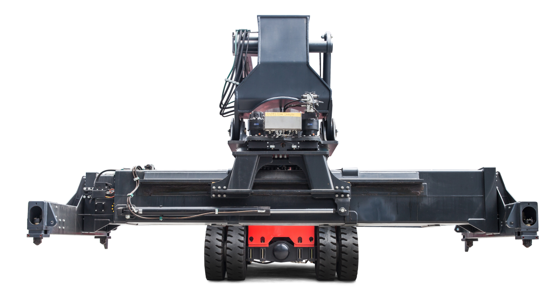 10 Ton Port Reach Lift Truck , Customised Reach Truck Forklift 11420 * 4130 * 4650mm