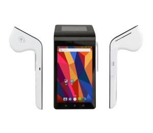Quality Portable Android Pos Terminal With Printer 1D/2D Barcode Scannr Bank Card Reader for sale